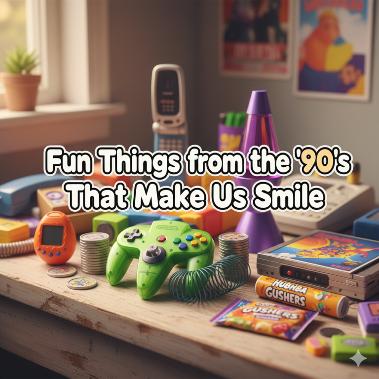 Fun Things from the ’90s That Make Us Smile
