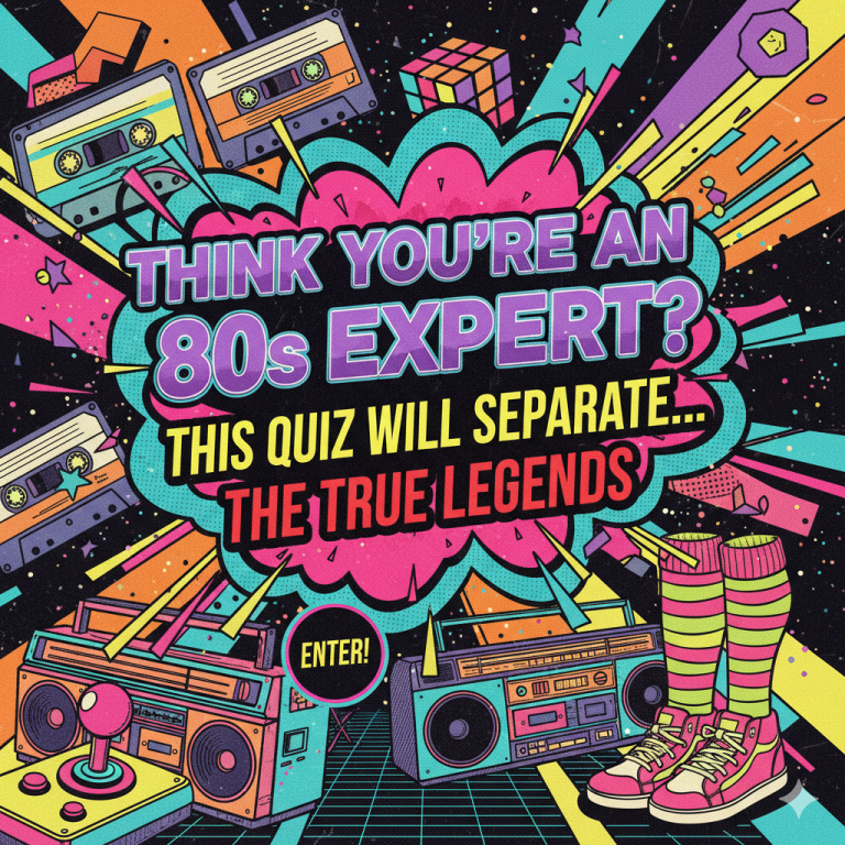 Think You’re an 80s Expert? This Quiz Will Separate the Posers from the True Legends