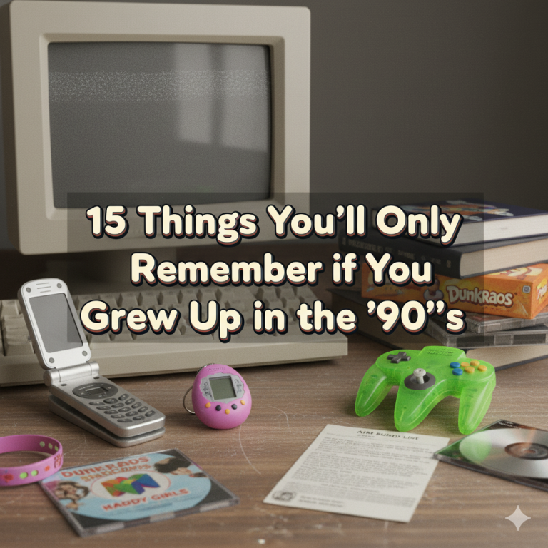 15 Things You’ll Only Remember if You Grew Up in the ’90s