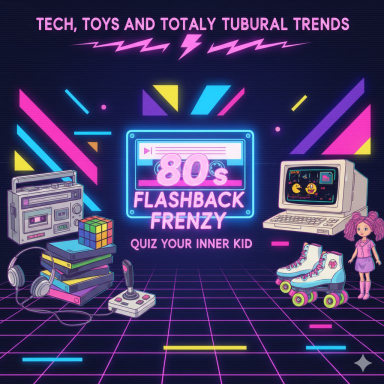 80s Flashback Frenzy: Quiz Your Inner Kid on Tech, Toys, and Totally Tubular Trends