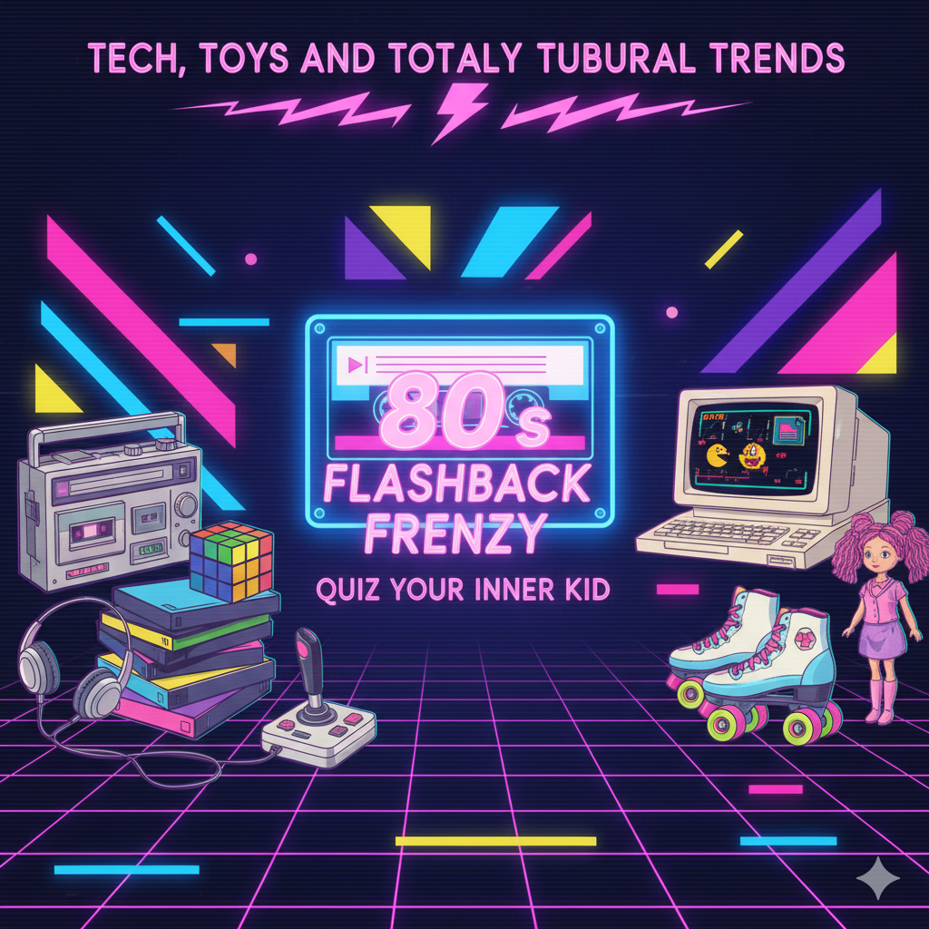 80s Flashback Frenzy: Quiz Your Inner Kid on Tech, Toys, and Totally Tubular Trends