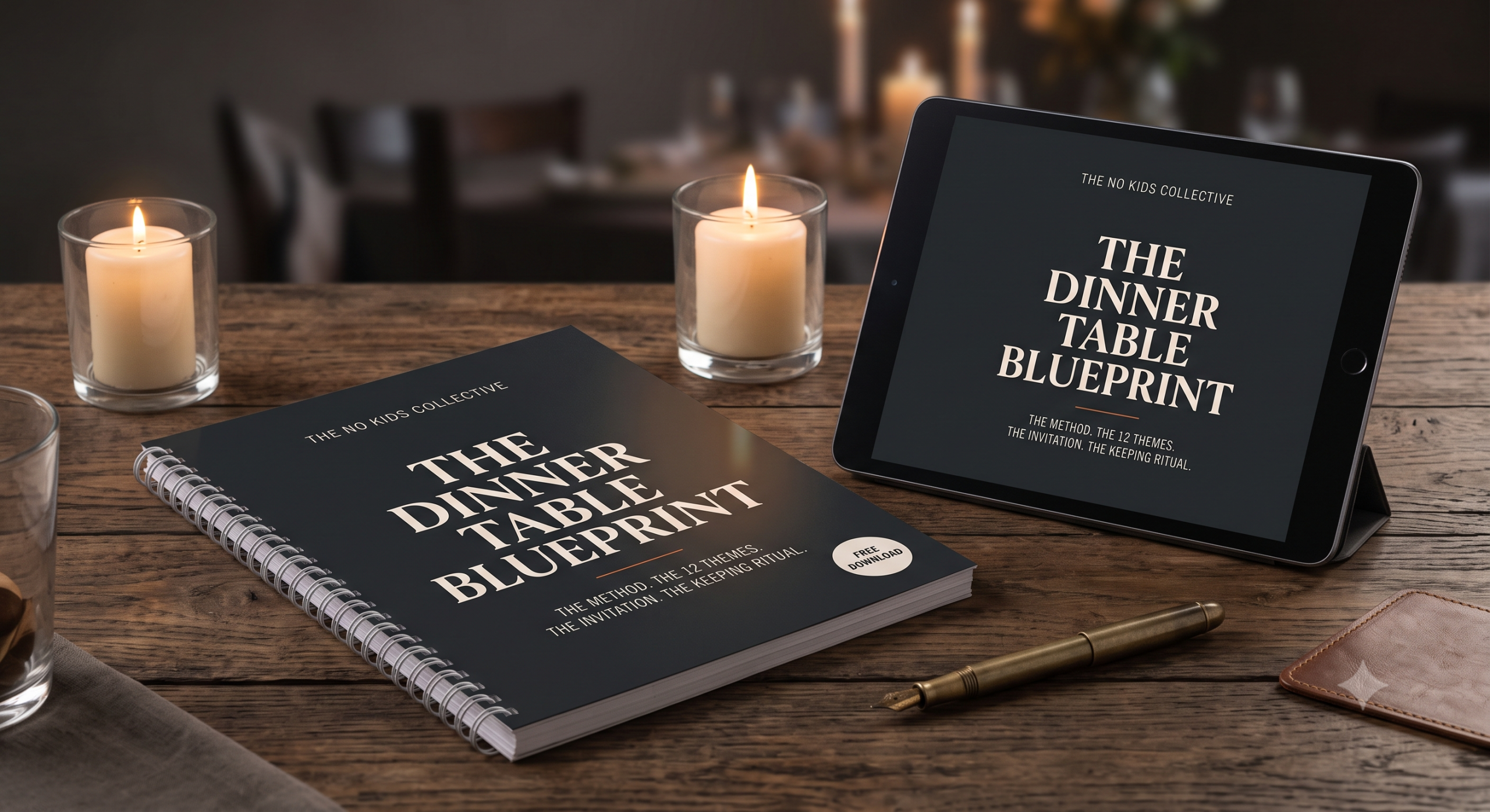 The dinner table